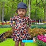 پیراهن دخترانه مدل برگی - Image 3