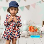 پیراهن دخترانه مدل برگی - Image 5