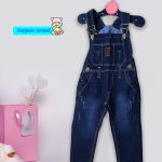 شلوار پیش بندی جین بچگانه - Image 5