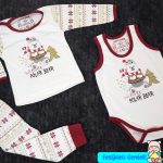 ست 3 تکه طرح خرس سفید - Image 4