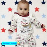 ست 3 تکه طرح خرس سفید - Image 5