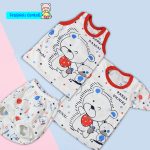 ست 4 تکه لباس نوزاد طرح خرس - Image 3