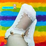 جوراب مدل کالج شیشه ای بچگانه - Image 2