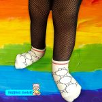 جوراب مچی مدل زنبوری - Image 2