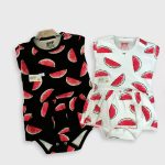 ست بادی و تل دخترانه طرح هندوانه - Image 3