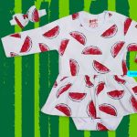 ست بادی و تل دخترانه طرح هندوانه - Image 4