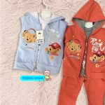 ست سه تکه اسپرت طرح خرس - Image 3