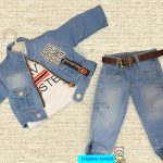 ست کاپشن شلوار جین - Image 7