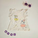 تیشرت دخترانه طرح باله MAX - Image 3