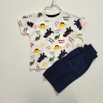 ست تیشرت و شلوارک طرح دار - Image 11