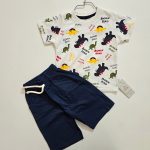 ست تیشرت و شلوارک طرح دار - Image 10