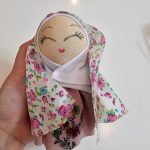 عروسک دختر چادر گل گلی - Image 3