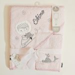 ست حوله دورپیچ و لیف papo - Image 6