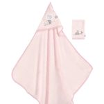 ست حوله دورپیچ و لیف papo