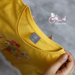 بلوز نخی دخترانه طرح گل - Image 2