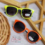 عینک آفتابی UV400 بچگانه دو رنگ - Image 2