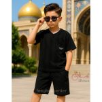 ست تیشرت و شلوارک پفکی پسرانه - Image 11