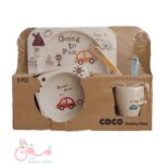 ست غذاخوری کودک مدل ماشین