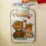 زیرانداز تعویض پوشک بالشدار نوزاد - Image 12