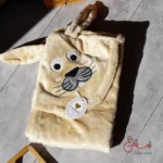 پتو دورپیچ نوزادی طرح خرگوش گوش دار - Image 3