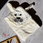 پتو دورپیچ نوزادی طرح خرگوش گوش دار - Image 2